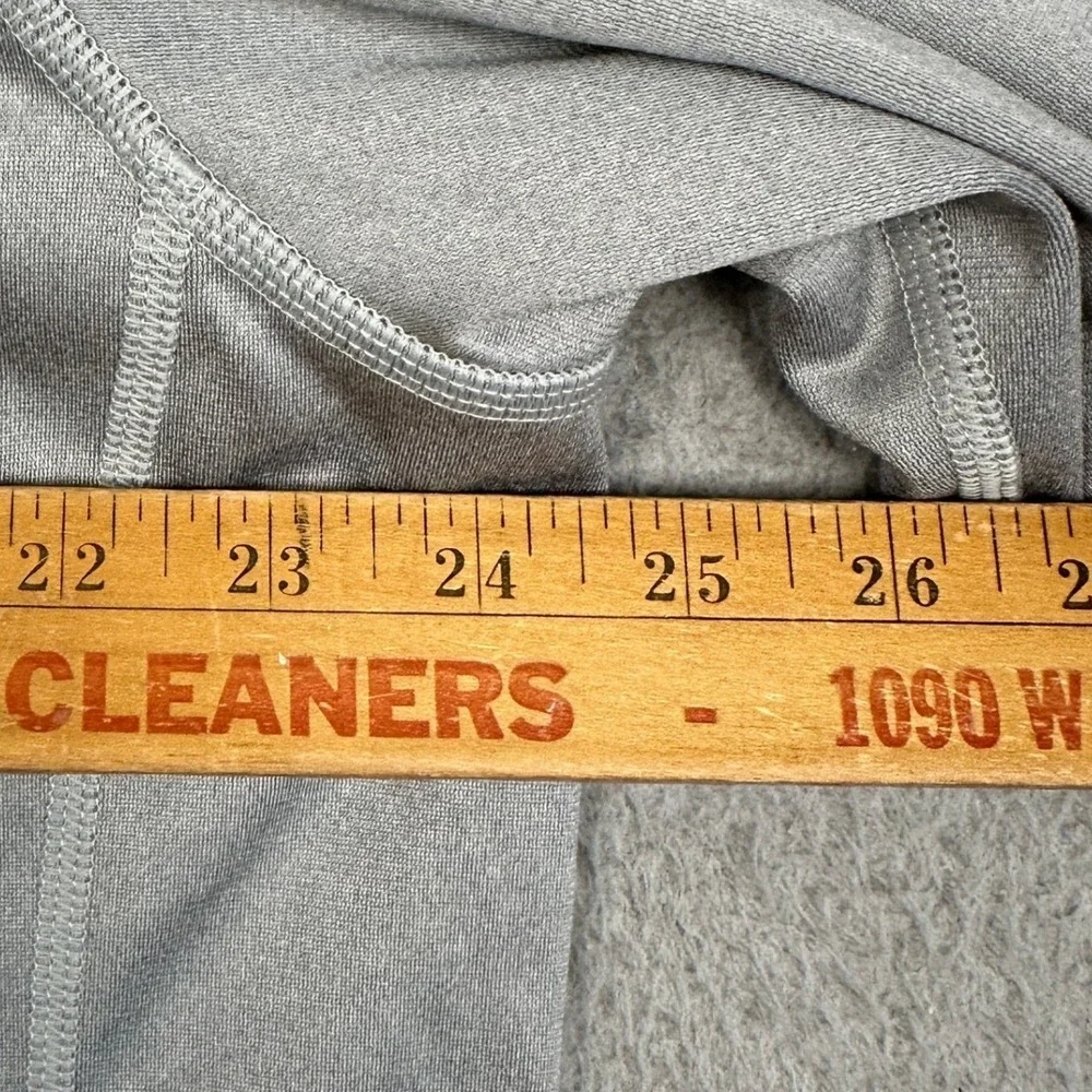 The North Face Shirt Men XL Grey Quarter Zip Pullover Long Sleeve Activewear Top